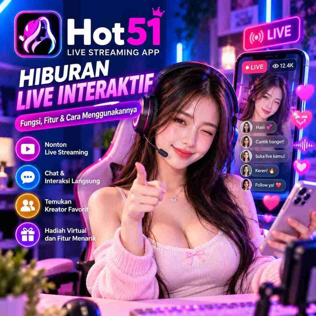 Hot51 Live Streaming App: Fungsi dan Panduan Pengguna