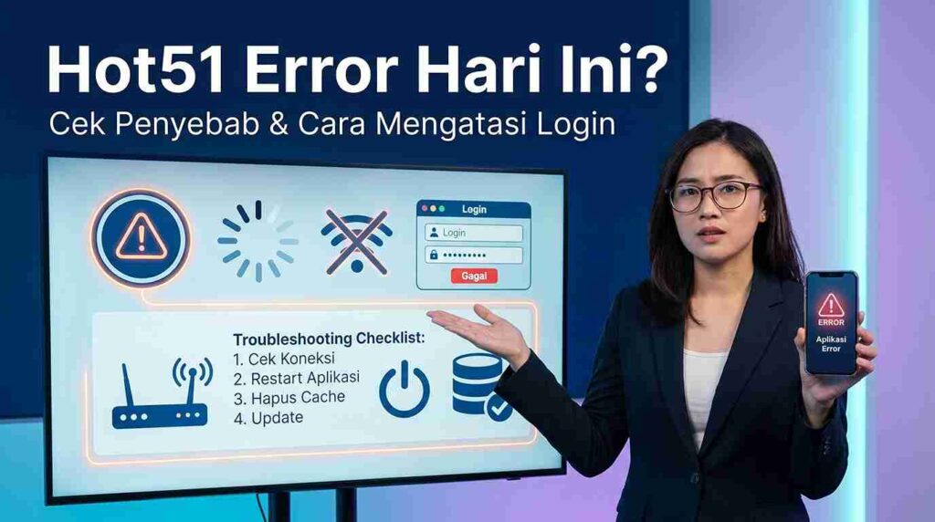 Hot51 Error Hari Ini: Penyebab dan Cara Mengatasinya