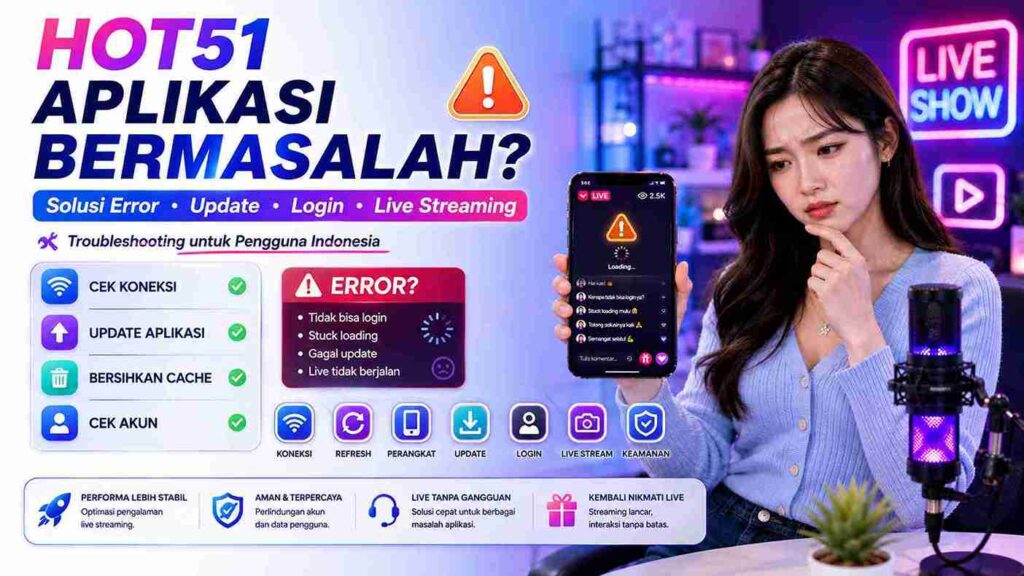 Hot51 Aplikasi Bermasalah: Penyebab dan Cara Mengatasinya