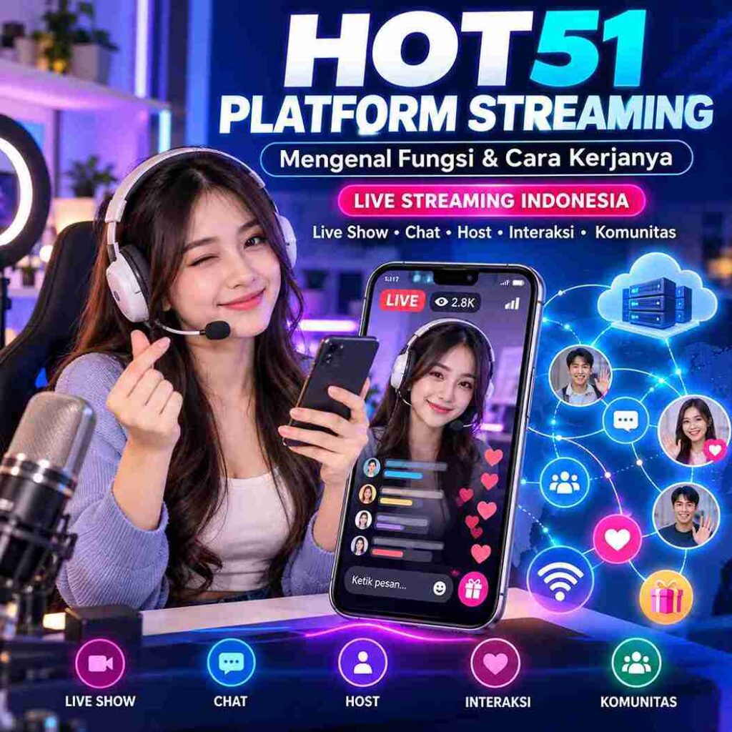 Hot51 Platform Streaming: Mengenal Fungsi dan Cara Kerjanya